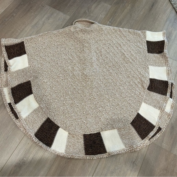 Efrata Global Alpaca Poncho Sweater Cape One Size Shawl Hand Made in Peru - Picture 7 of 9